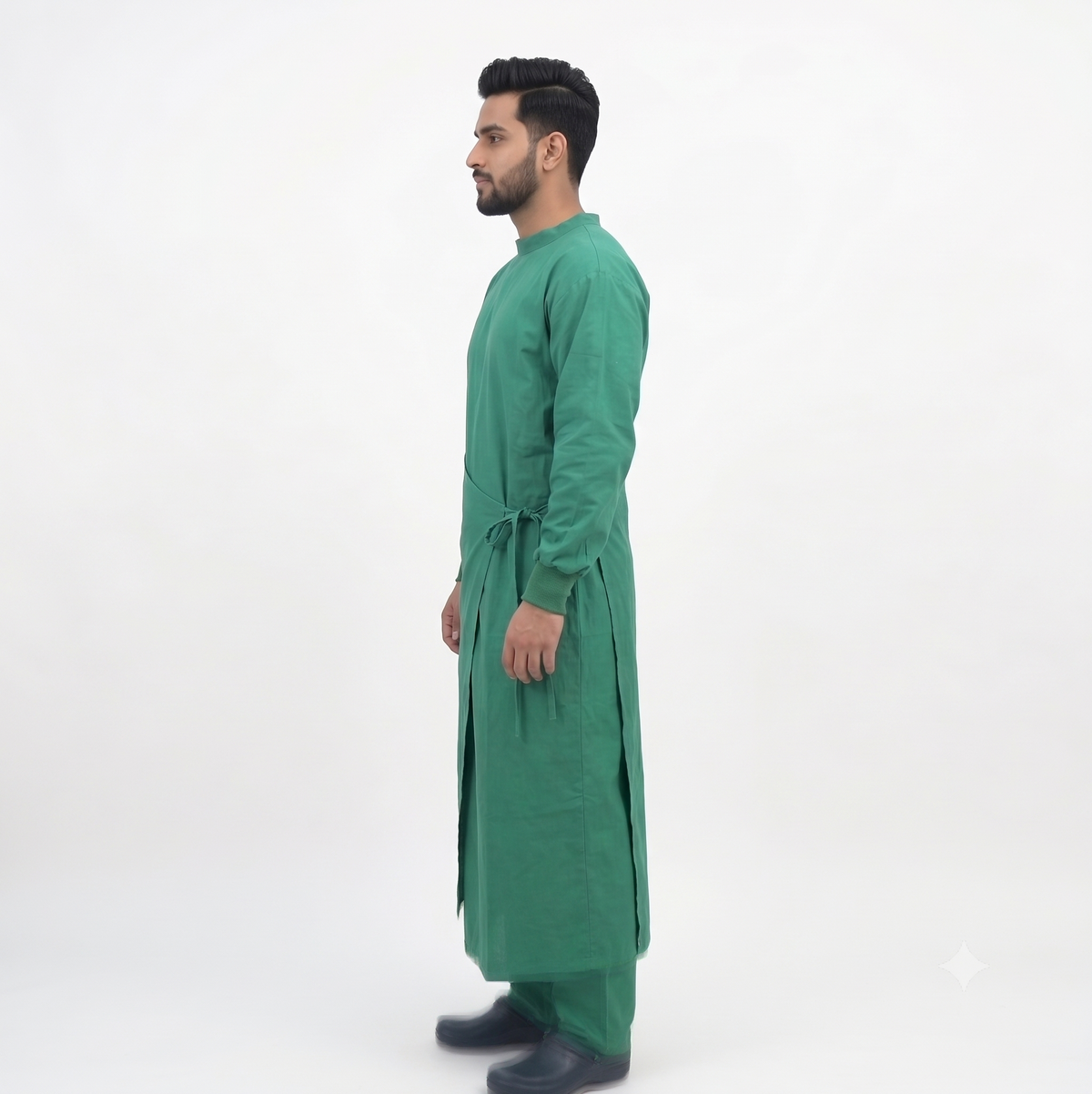 OT Gown with Overlapping