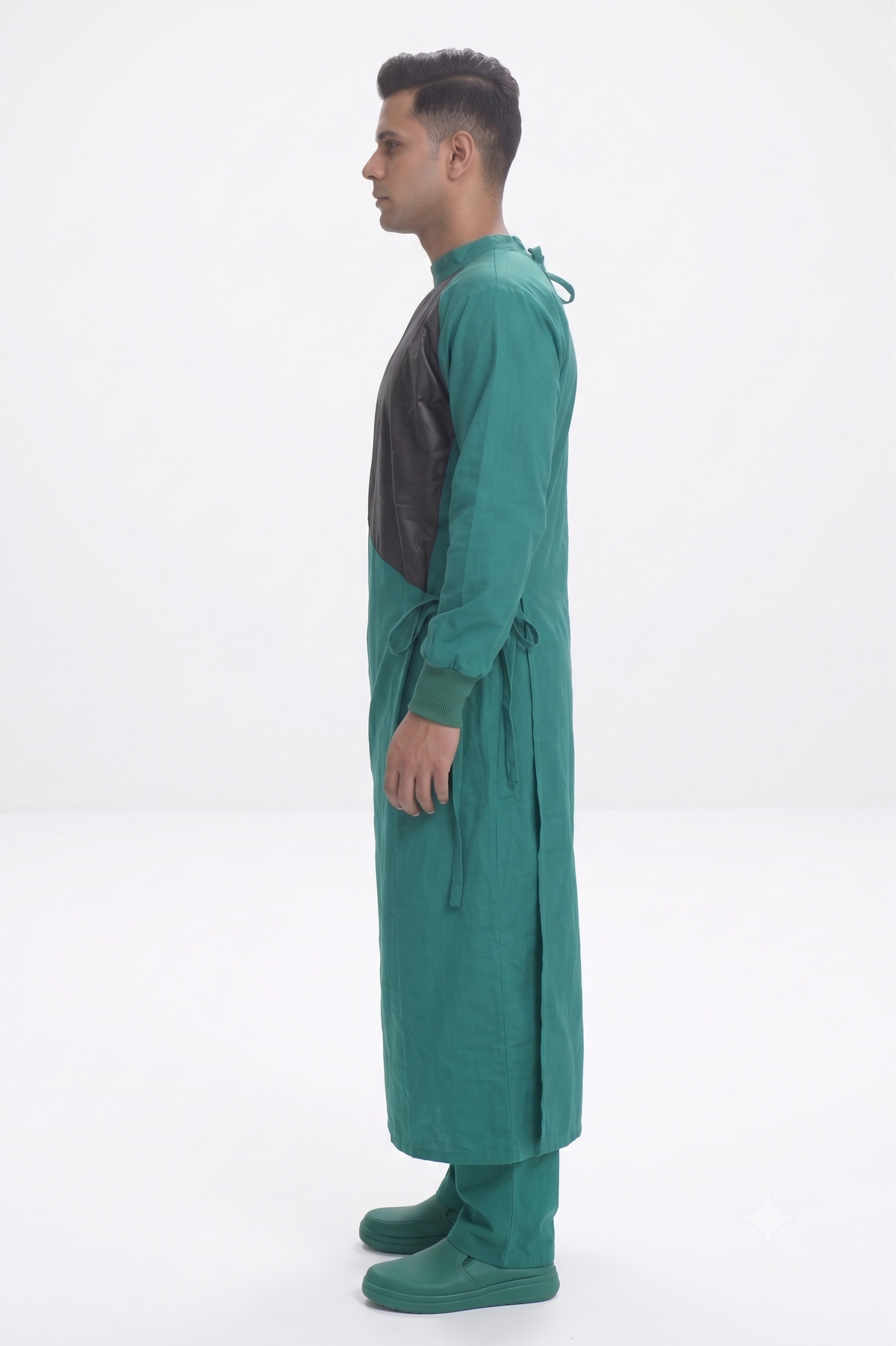 OT Gown with Overlapping and water resistance