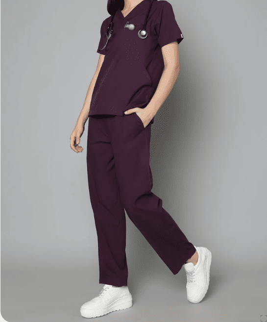 CLASSIC SCRUB SUIT WINE