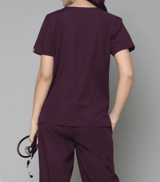 CLASSIC SCRUB SUIT WINE